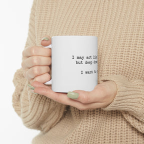 "I Want To Coach" Ceramic Mug 11oz