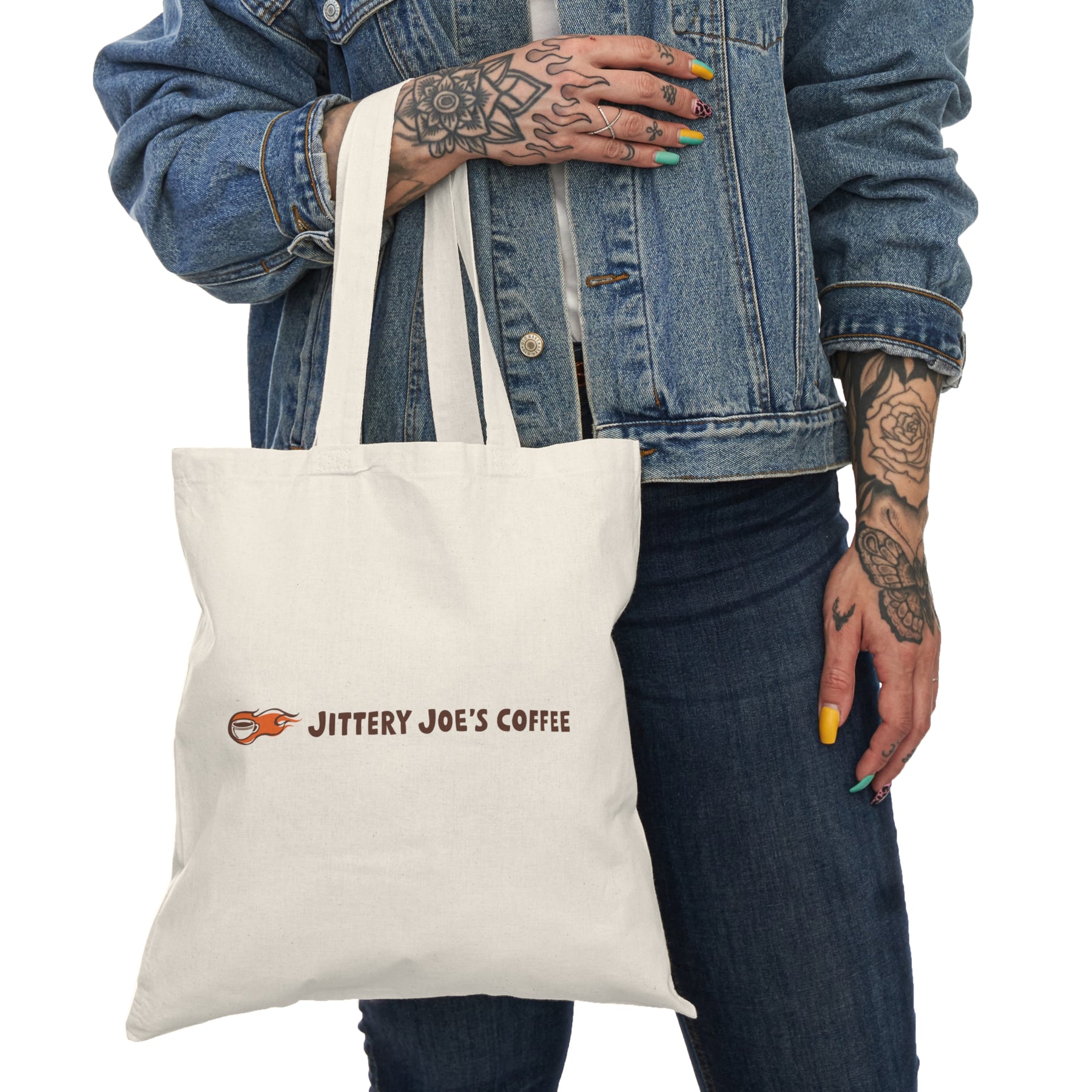 "I'd Rather Be At Jittery Joe's" Tote Bag